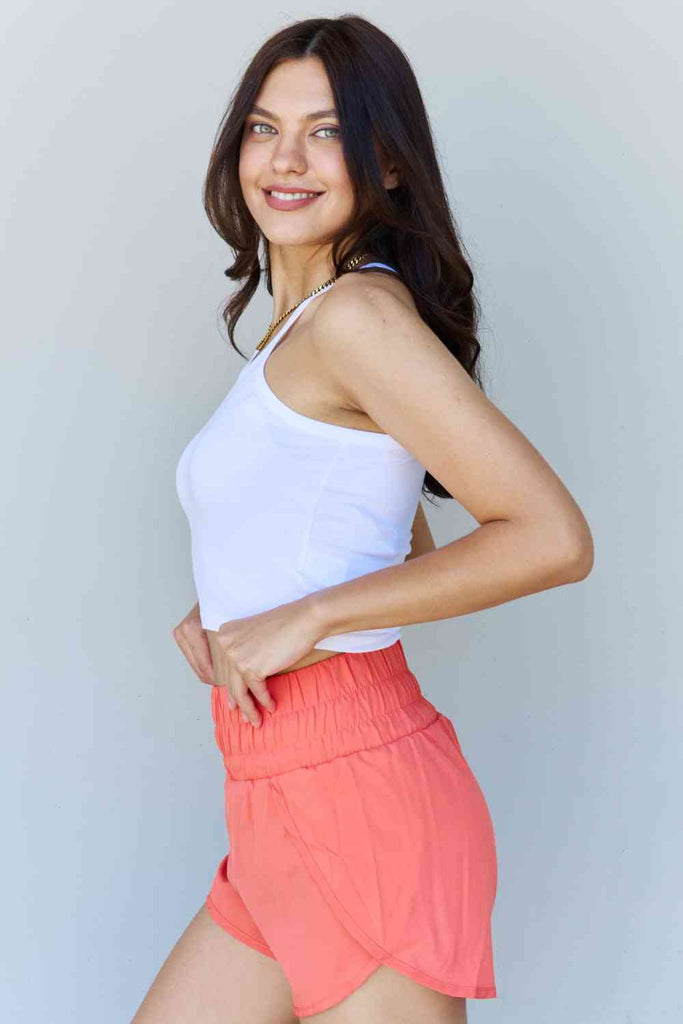 Ninexis Everyday Staple Soft Modal Short Strap Ribbed Tank Top in Off White-Timber Brooke Boutique, Online Women's Fashion Boutique in Amarillo, Texas