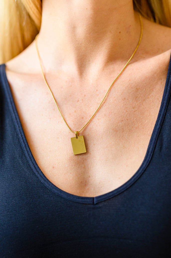 Breathe Pendent Necklace-Womens-Timber Brooke Boutique, Online Women's Fashion Boutique in Amarillo, Texas