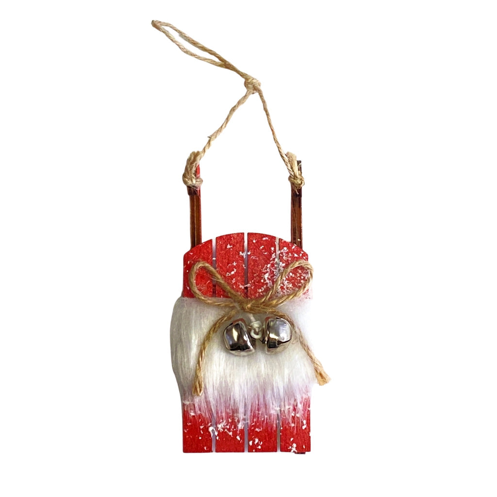 Jingle Bell Sled Ornament-Julia Rose-Timber Brooke Boutique, Online Women's Fashion Boutique in Amarillo, Texas