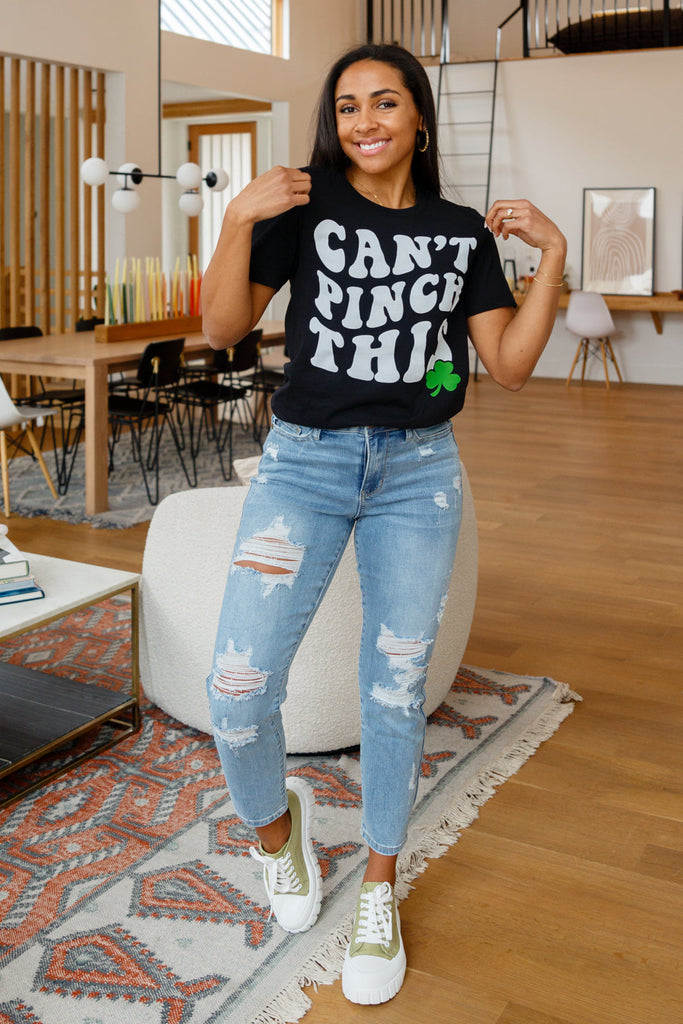 Can't Pinch This Graphic Tee-Womens-Timber Brooke Boutique, Online Women's Fashion Boutique in Amarillo, Texas