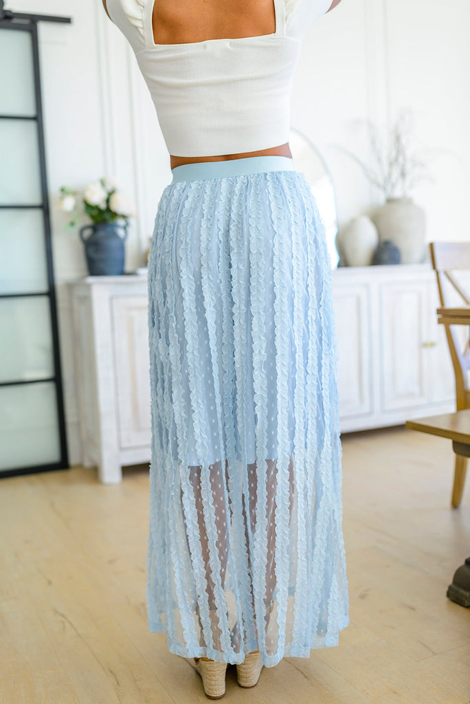 Cascading Ruffles A-Line Skirt-Skirts-Timber Brooke Boutique, Online Women's Fashion Boutique in Amarillo, Texas