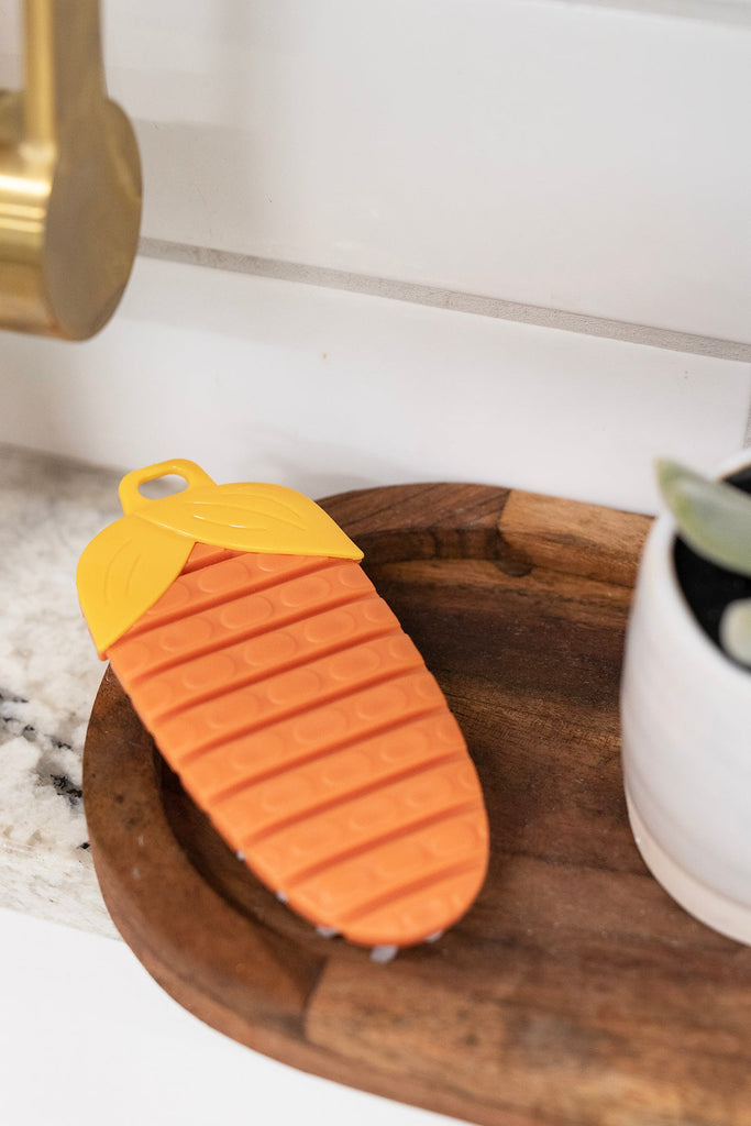 Cutie Carrot Kitchen Scrubber-Gifts-Timber Brooke Boutique, Online Women's Fashion Boutique in Amarillo, Texas