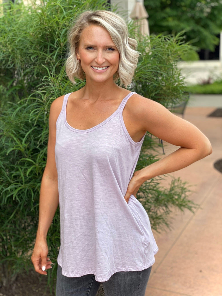 In The Wind Tank in Lavender-White Birch-Timber Brooke Boutique, Online Women's Fashion Boutique in Amarillo, Texas