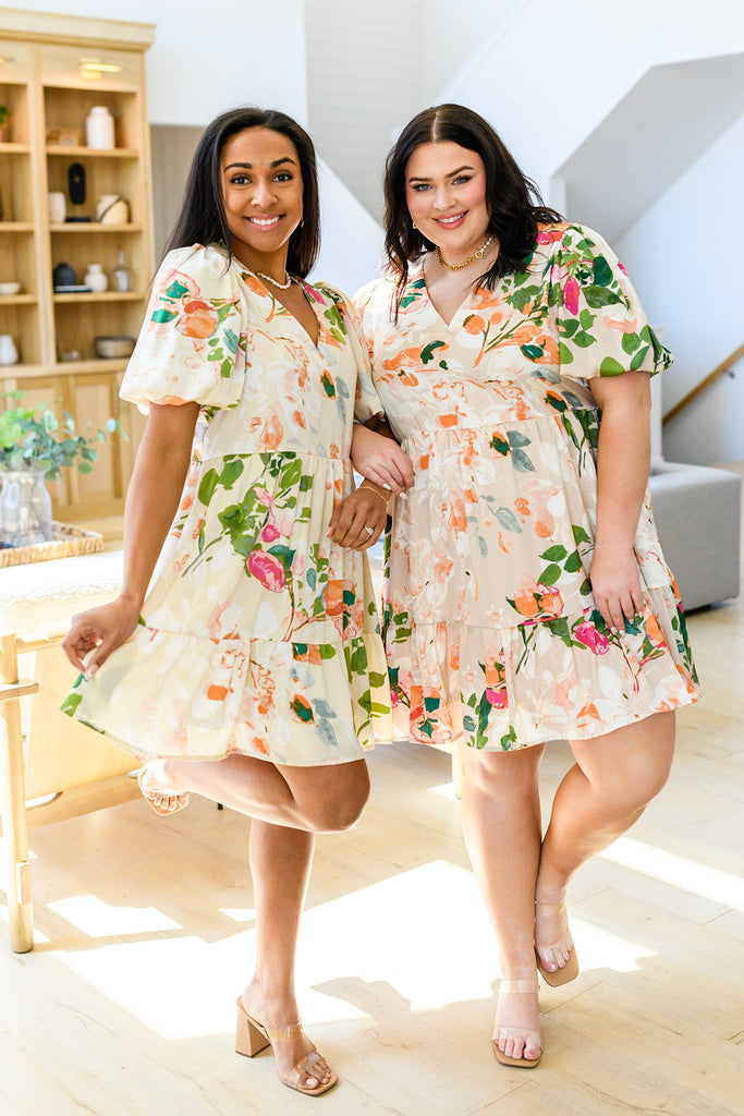 Delightful Surprise Floral Dress-Womens-Timber Brooke Boutique, Online Women's Fashion Boutique in Amarillo, Texas