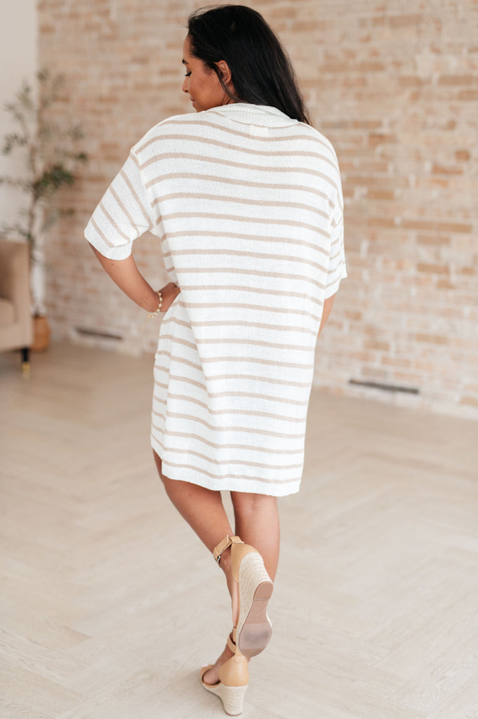 Easy Street Striped Dress-Dresses-Timber Brooke Boutique, Online Women's Fashion Boutique in Amarillo, Texas