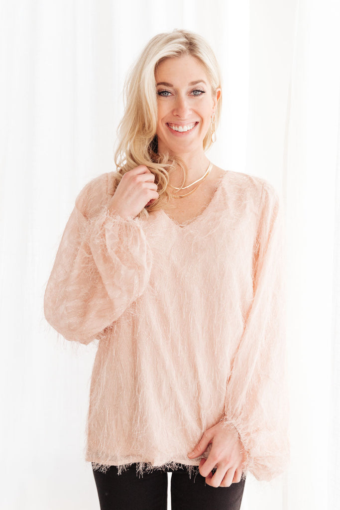 Express Yourself Top in Peach-Womens-Timber Brooke Boutique, Online Women's Fashion Boutique in Amarillo, Texas