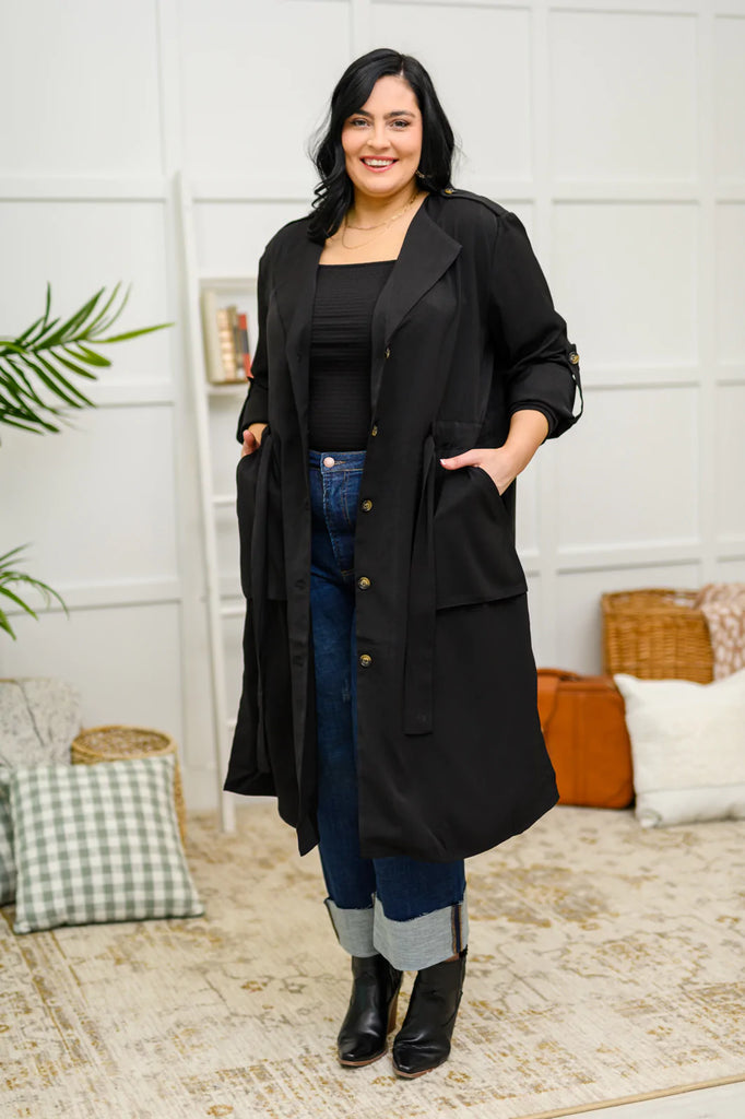 First Day of Winter Jacket in Black-Womens-Timber Brooke Boutique, Online Women's Fashion Boutique in Amarillo, Texas