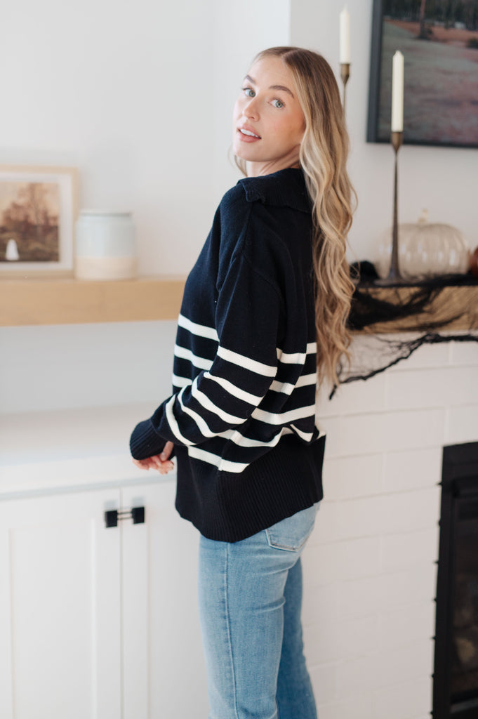 From Here On Out Striped Sweater-Womens-Timber Brooke Boutique, Online Women's Fashion Boutique in Amarillo, Texas