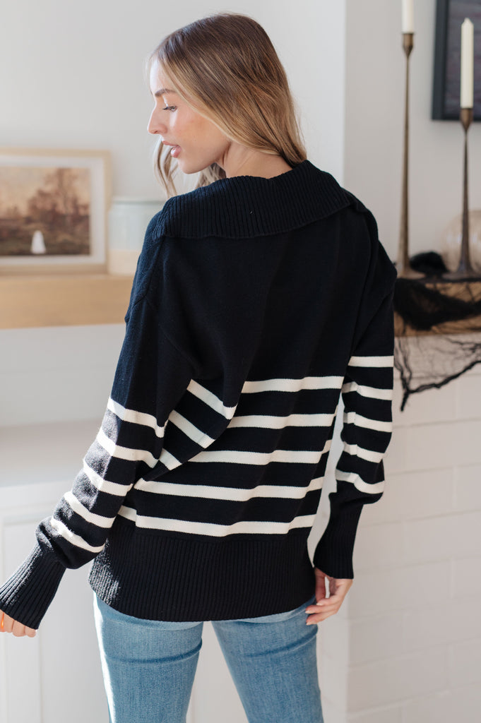 From Here On Out Striped Sweater-Womens-Timber Brooke Boutique, Online Women's Fashion Boutique in Amarillo, Texas