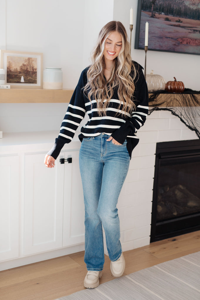 From Here On Out Striped Sweater-Womens-Timber Brooke Boutique, Online Women's Fashion Boutique in Amarillo, Texas