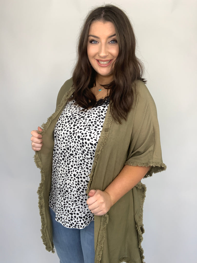 Adrift Memories Kimono in Green-150 Cardigans and Wraps-Timber Brooke Boutique, Online Women's Fashion Boutique in Amarillo, Texas