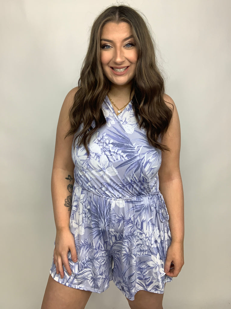 Living Easy Romper-Jumpsuits and Rompers-Timber Brooke Boutique, Online Women's Fashion Boutique in Amarillo, Texas