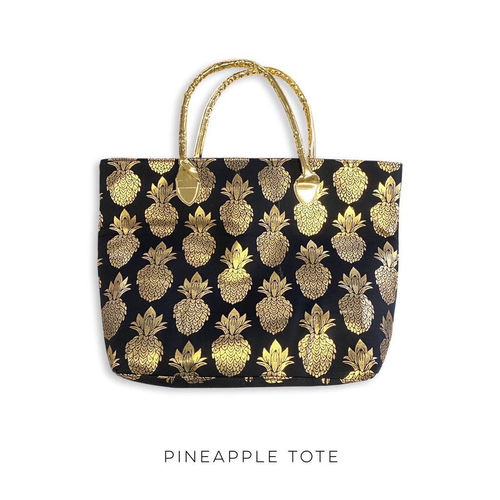 Pineapple Tote-Julia Rose-Timber Brooke Boutique, Online Women's Fashion Boutique in Amarillo, Texas