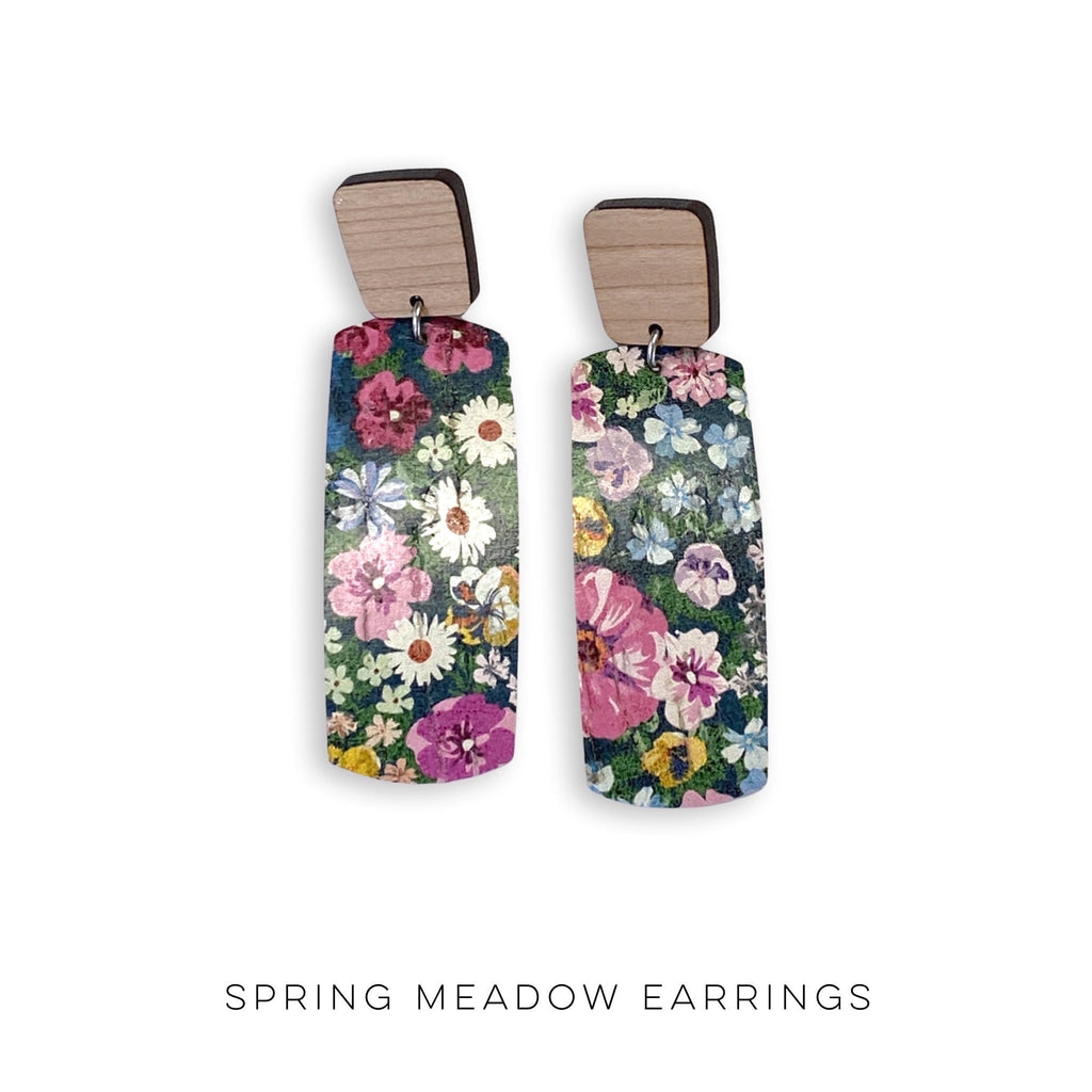 Spring Meadow Earrings-Hello Happiness-Timber Brooke Boutique, Online Women's Fashion Boutique in Amarillo, Texas