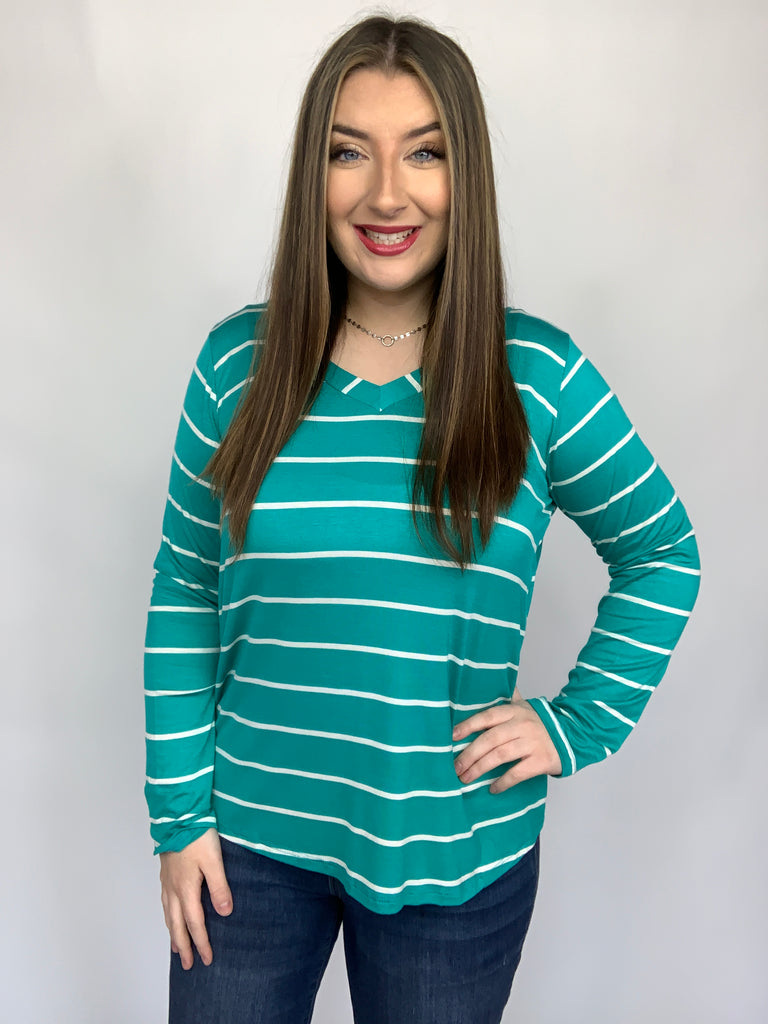 Stay This Way Top-Long Sleeve Tops-Timber Brooke Boutique, Online Women's Fashion Boutique in Amarillo, Texas