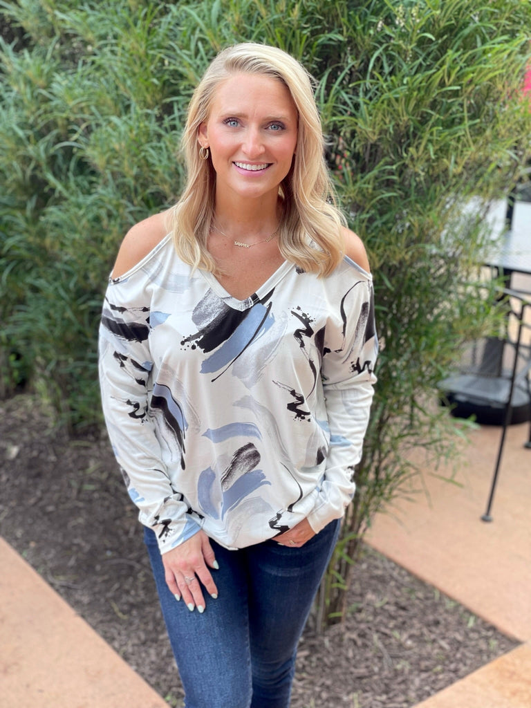 Love Your Memory Top-Long Sleeve Tops-Timber Brooke Boutique, Online Women's Fashion Boutique in Amarillo, Texas