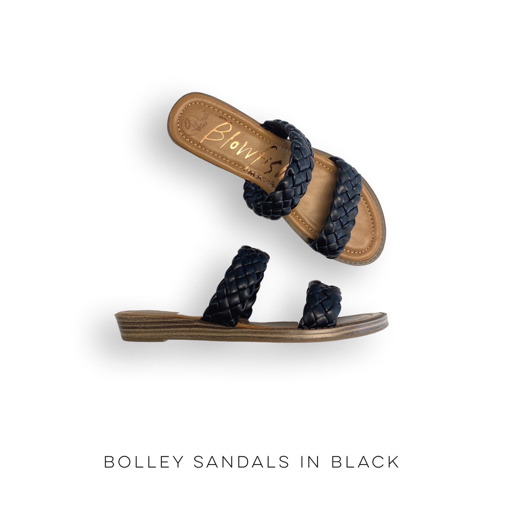 Bolley Sandals in Black-Blowfish-Timber Brooke Boutique, Online Women's Fashion Boutique in Amarillo, Texas
