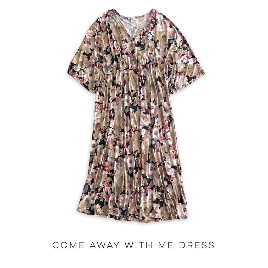Come Away With Me Dress-Dresses-Timber Brooke Boutique, Online Women's Fashion Boutique in Amarillo, Texas