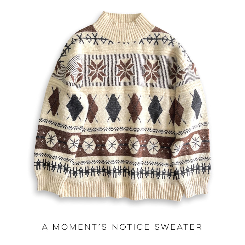 A Moment's Notice Sweater-Heimish-Timber Brooke Boutique, Online Women's Fashion Boutique in Amarillo, Texas