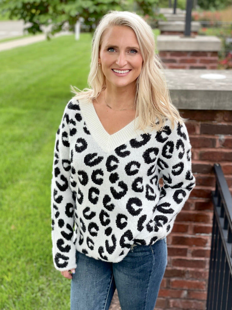 Walk on the Wild Side Sweater-Sweaters-Timber Brooke Boutique, Online Women's Fashion Boutique in Amarillo, Texas