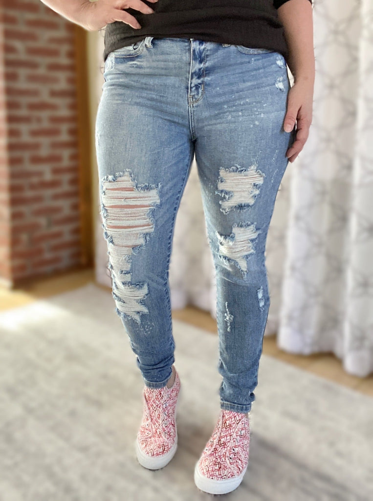 Make a Scene Judy Blue Jeans-judy blue-Timber Brooke Boutique, Online Women's Fashion Boutique in Amarillo, Texas