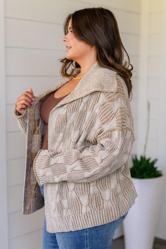 Look Out World Open Front Cardigan-Womens-Timber Brooke Boutique, Online Women's Fashion Boutique in Amarillo, Texas