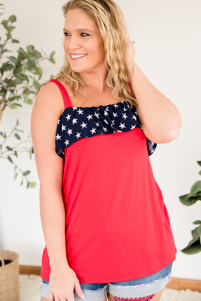 Land of Liberty Tank-Heimish-Timber Brooke Boutique, Online Women's Fashion Boutique in Amarillo, Texas