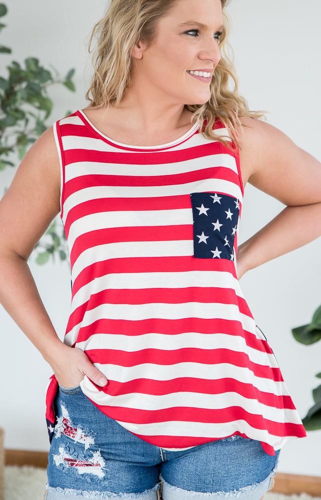 We the People Tank-Heimish-Timber Brooke Boutique, Online Women's Fashion Boutique in Amarillo, Texas