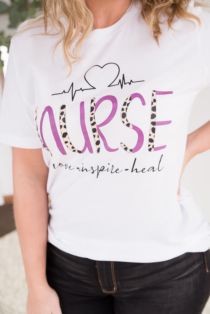 Nurse Graphic Tee-BT Graphic Tee-Timber Brooke Boutique, Online Women's Fashion Boutique in Amarillo, Texas