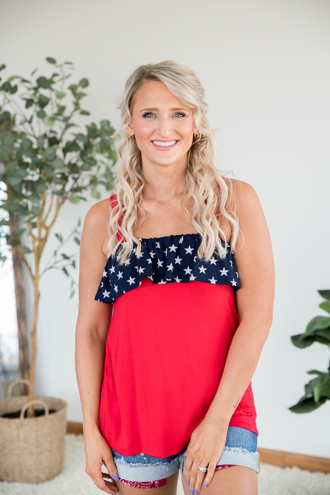 Land of Liberty Tank-Heimish-Timber Brooke Boutique, Online Women's Fashion Boutique in Amarillo, Texas