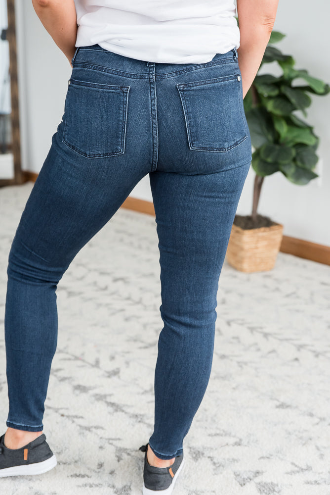 Yesterday is Now Skinny Judy Blue Jeans-judy blue-Timber Brooke Boutique, Online Women's Fashion Boutique in Amarillo, Texas
