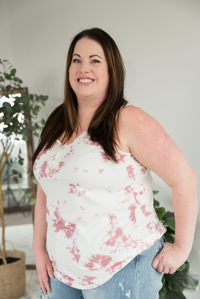 Change of Heart Top in Pink-White Birch-Timber Brooke Boutique, Online Women's Fashion Boutique in Amarillo, Texas