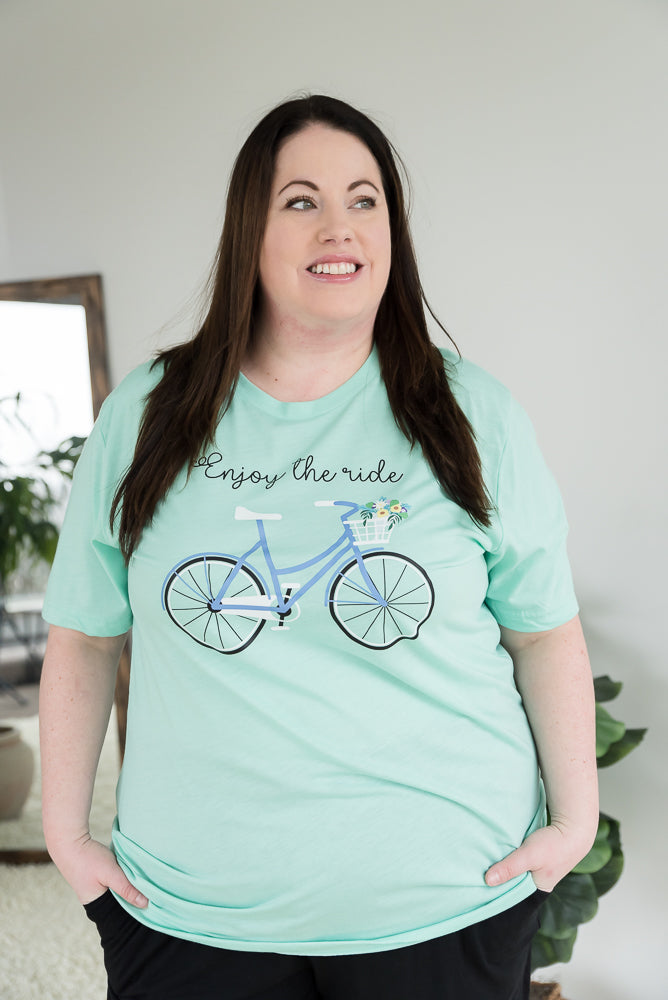 Enjoy the Ride Graphic Tee-BT Graphic Tee-Timber Brooke Boutique, Online Women's Fashion Boutique in Amarillo, Texas