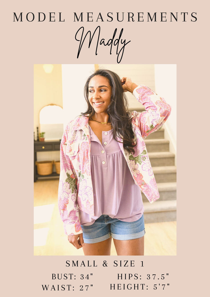 Impossible to Ignore Floral Blouse-Womens-Timber Brooke Boutique, Online Women's Fashion Boutique in Amarillo, Texas