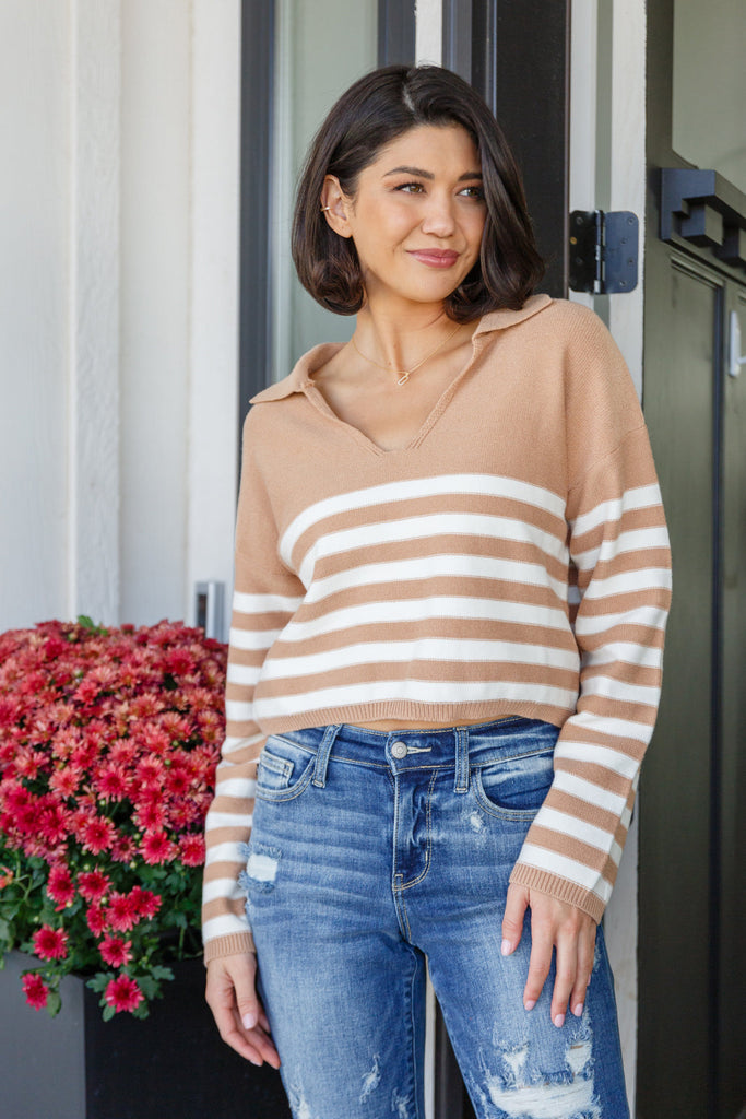 Memorable Moment Striped Sweater-Womens-Timber Brooke Boutique, Online Women's Fashion Boutique in Amarillo, Texas