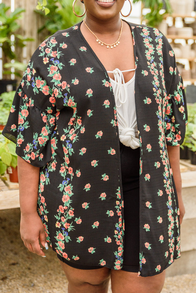 Moment in Time Kimono-Womens-Timber Brooke Boutique, Online Women's Fashion Boutique in Amarillo, Texas