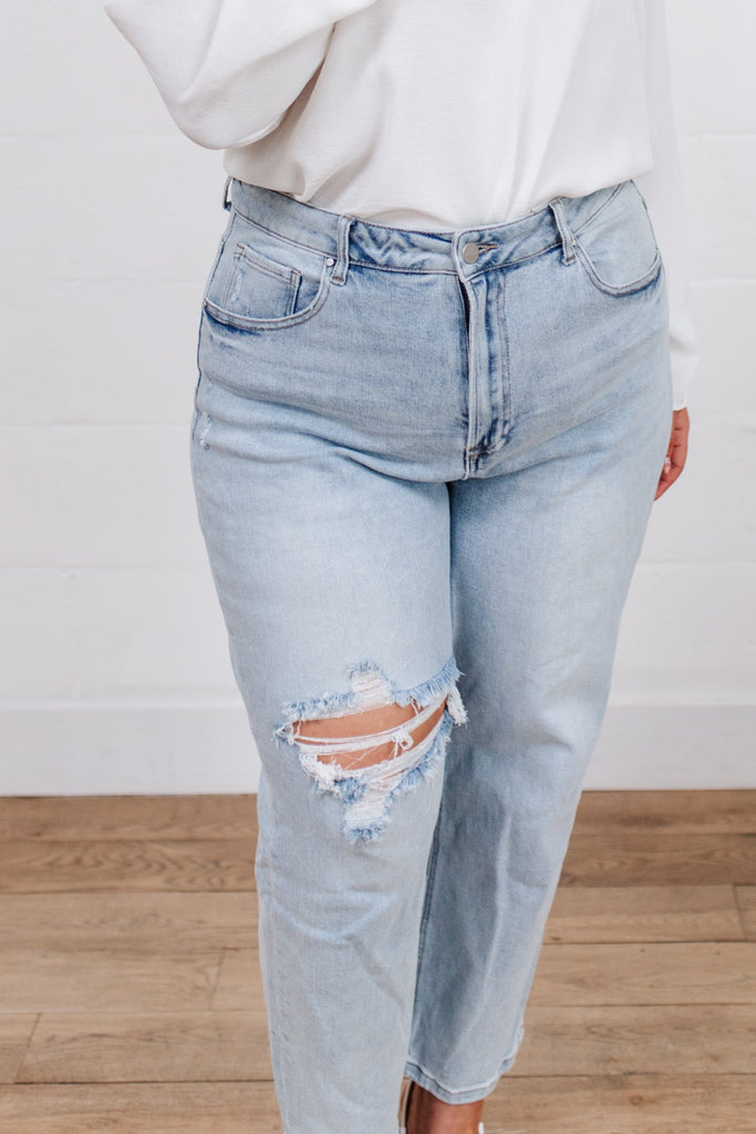 New Me Distressed Jeans-Womens-Timber Brooke Boutique, Online Women's Fashion Boutique in Amarillo, Texas