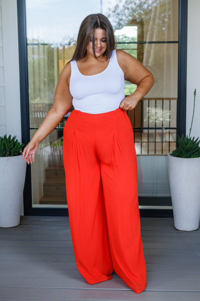 Not So Subtle Wide Leg Pants-Womens-Timber Brooke Boutique, Online Women's Fashion Boutique in Amarillo, Texas