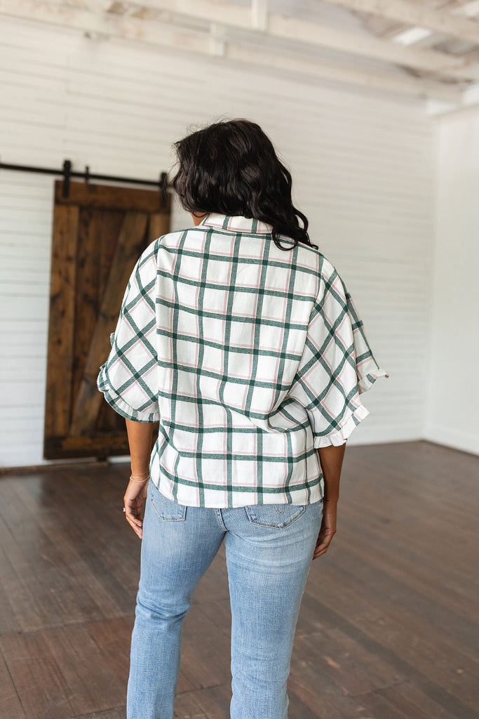 Perfect Picnic Plaid Top-Womens-Timber Brooke Boutique, Online Women's Fashion Boutique in Amarillo, Texas