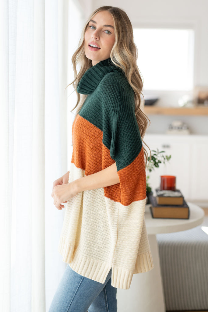 Perfectly Prompted Turtleneck Sweater-Womens-Timber Brooke Boutique, Online Women's Fashion Boutique in Amarillo, Texas