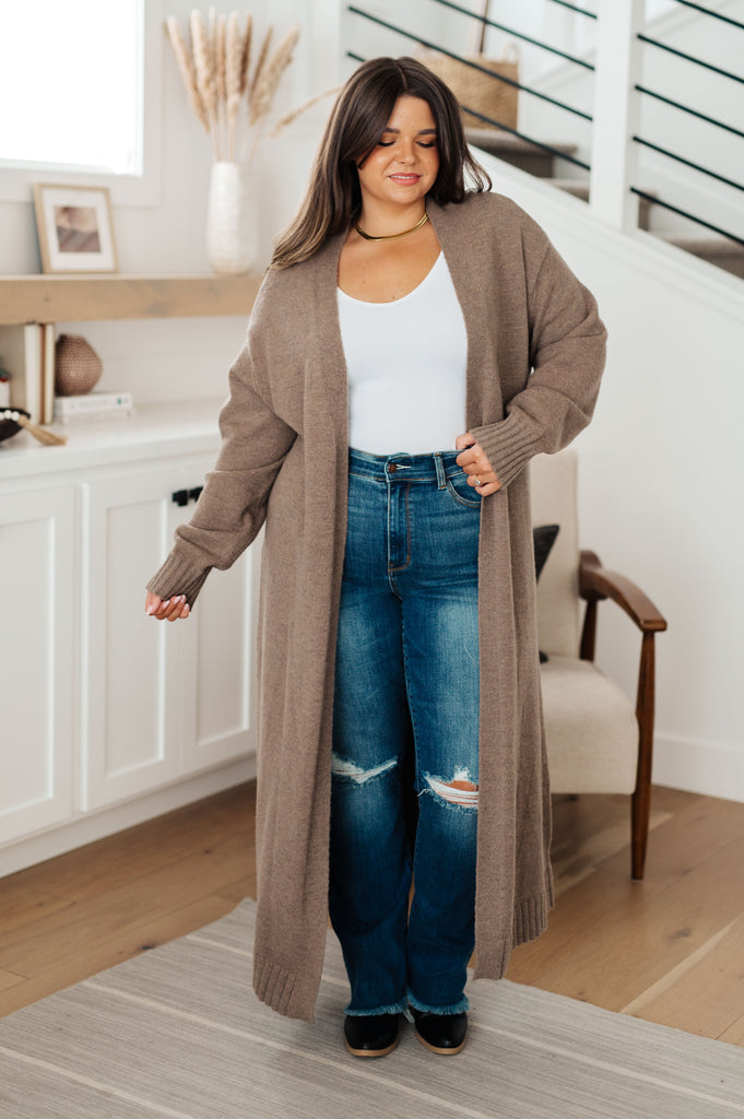 Perfectly Resolved Duster Cardigan-Womens-Timber Brooke Boutique, Online Women's Fashion Boutique in Amarillo, Texas