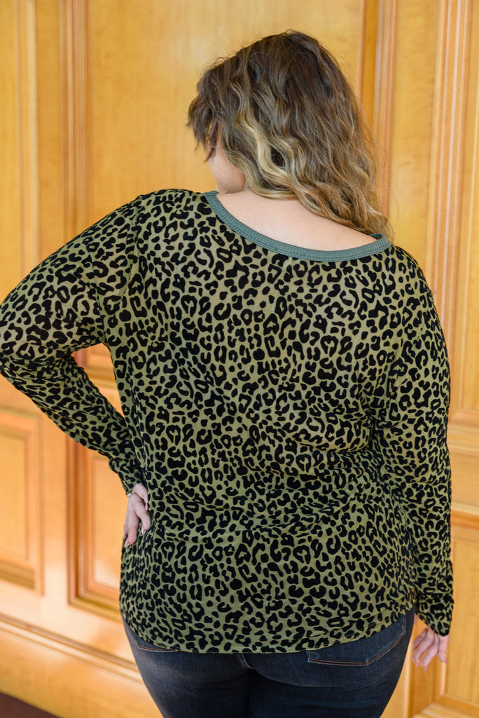 Sass Of It All Animal Print Top-Womens-Timber Brooke Boutique, Online Women's Fashion Boutique in Amarillo, Texas