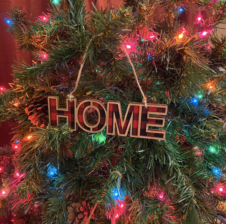 Home Ornament in Plaid-Julia Rose-Timber Brooke Boutique, Online Women's Fashion Boutique in Amarillo, Texas