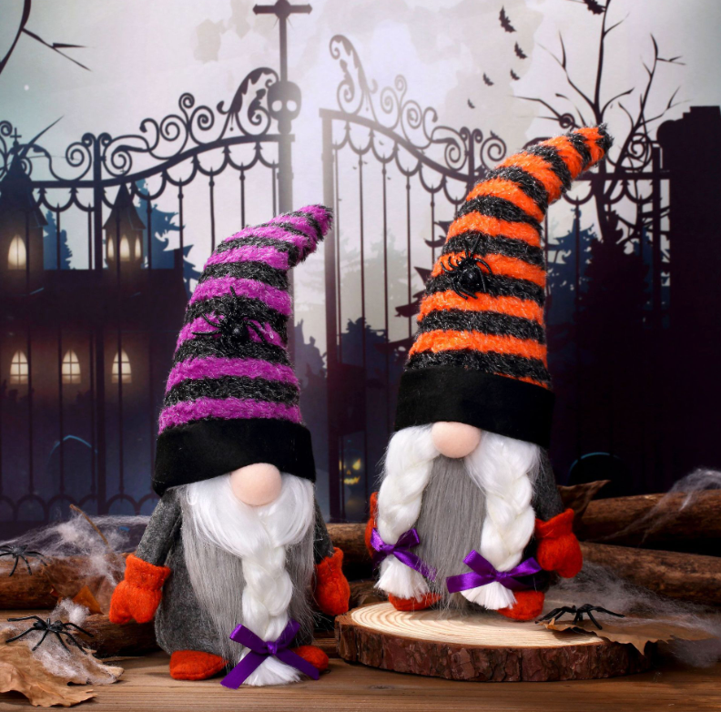 Stripes Are Nice Gnomes Set of 2-Womens-Timber Brooke Boutique, Online Women's Fashion Boutique in Amarillo, Texas