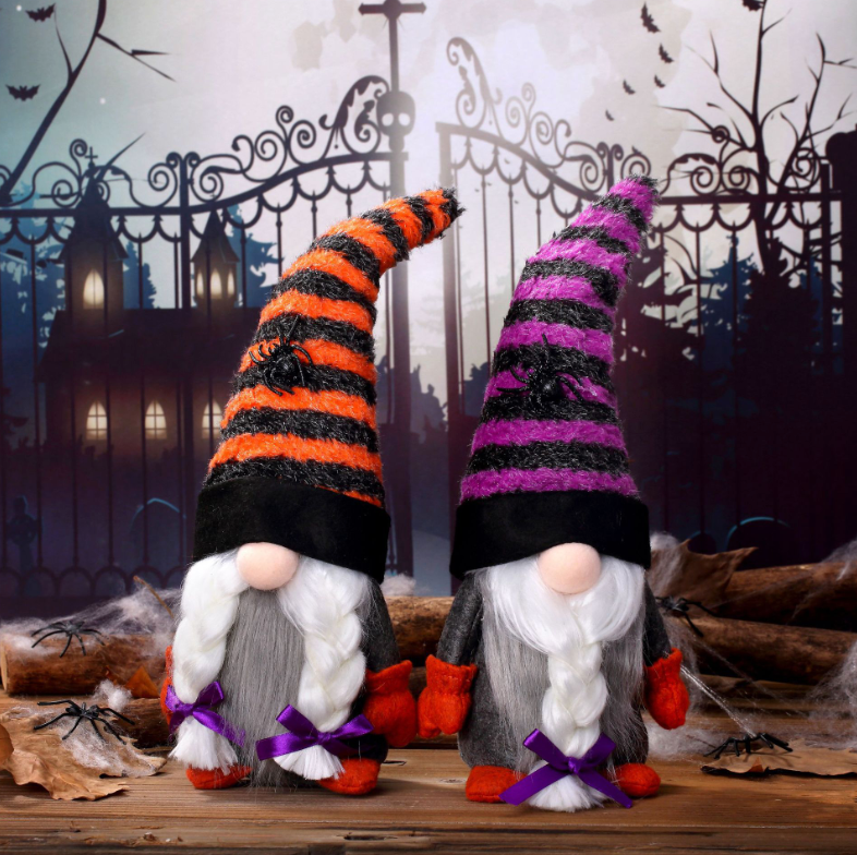 Stripes Are Nice Gnomes Set of 2-Womens-Timber Brooke Boutique, Online Women's Fashion Boutique in Amarillo, Texas