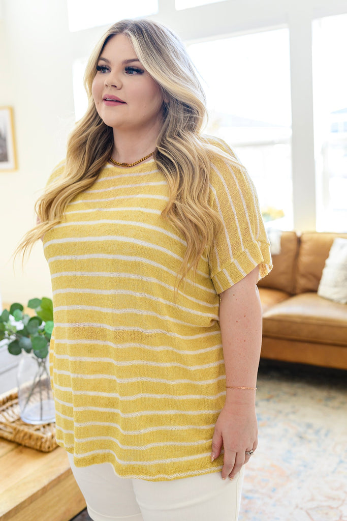 Simply Sweet Striped Top-Womens-Timber Brooke Boutique, Online Women's Fashion Boutique in Amarillo, Texas