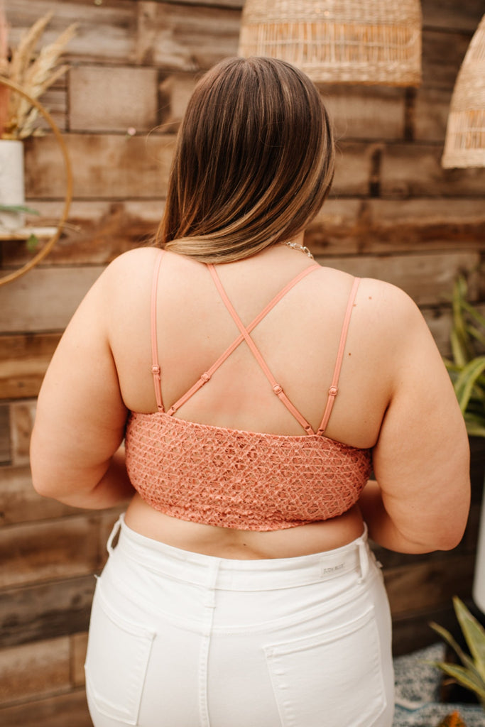 So This is Love Bralette in Coral Haze-Womens-Timber Brooke Boutique, Online Women's Fashion Boutique in Amarillo, Texas