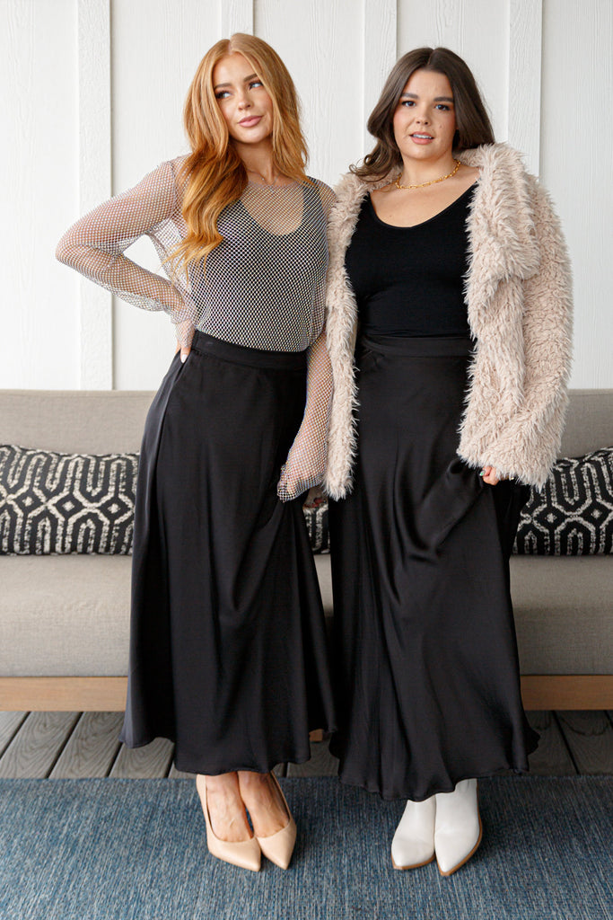 Timeless Tale Maxi Skirt in Black-Womens-Timber Brooke Boutique, Online Women's Fashion Boutique in Amarillo, Texas