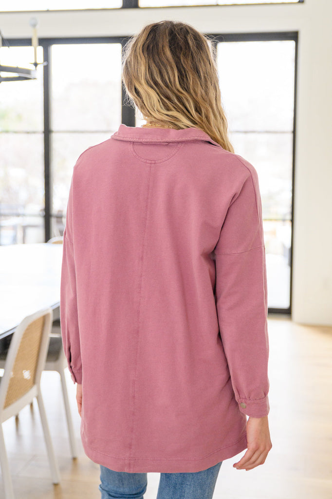 Sweet Crush Collar Pullover in Mauve-140 Sweaters-Timber Brooke Boutique, Online Women's Fashion Boutique in Amarillo, Texas