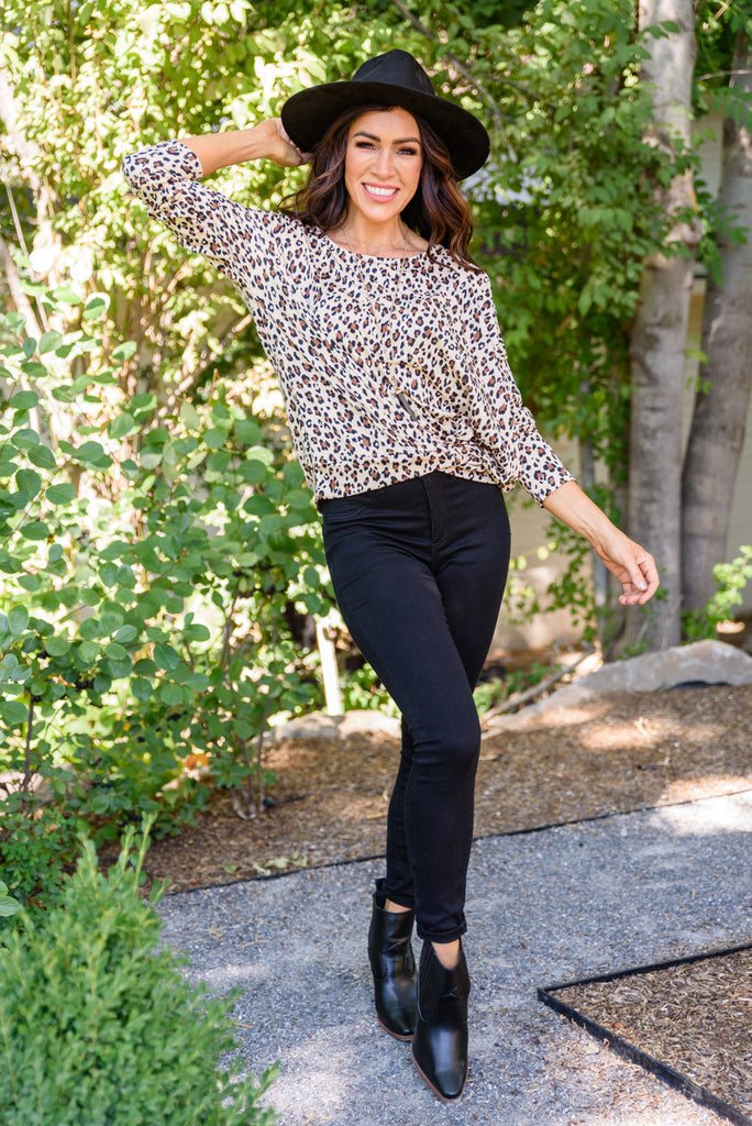 Total 360 Animal Print Top-120 Long Sleeve Tops-Timber Brooke Boutique, Online Women's Fashion Boutique in Amarillo, Texas